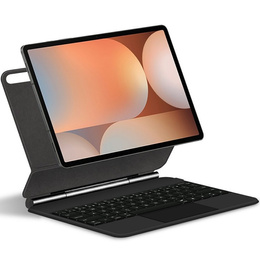 Etui z klawiaturą do Samsung Galaxy Tab S10+ / S9+ / S9 FE+ / S8+ / S7 FE – Magnetic Keyboard z touchpadem - czarne