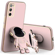 Etui do Samsung Galaxy S20 FE, Astronaut, różowe rose gold