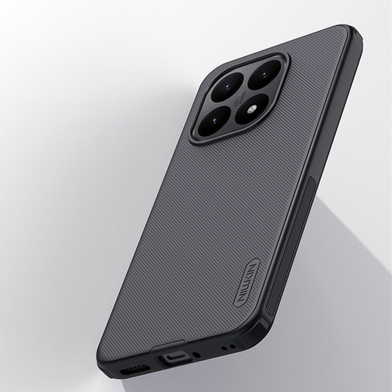 Etui NILLKIN do Xiaomi 15T, Super Frosted Shield Case, czarne
