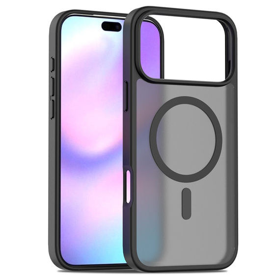 Etui do iPhone 17 Pro Max, Matt Case, do MagSafe, matowe czarne