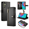 Etui z klapką do Samsung Galaxy A36 5G, Wallet Zipper Pocket, czarne