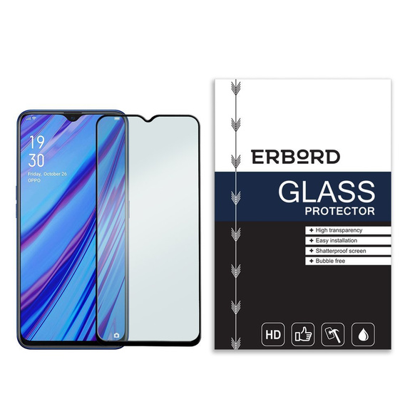 Szkło Hartowane 3D ERBORD do Oppo A9/A5 2020