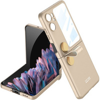 Etui PC Case do Oppo Find N2 Flip 5G, Złote