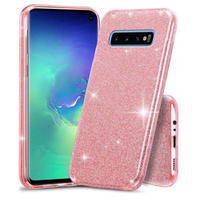 Etui Glitter Case do Samsung Galaxy S10+ Plus, Pink