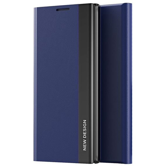 Etui z klapką do Samsung Galaxy M33 5G, Side Magnetic, granatowe
