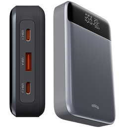 Allity Power Bank do laptopa APB-200 PD QC 130W 19200mAh - szary