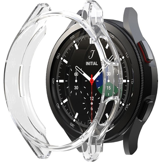 Etui do Samsung Galaxy Watch 4 46mm Classic, Przezroczyste, Bezbarwne