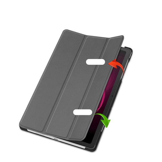 Etui do T Tablet 5G, Smartcase, szare