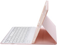 Etui z podświetlaną klawiaturą bluetooth do iPad 11" 2025 A16 (11 gen.) / iPad 10.9" 2022 (10 gen.), różowe