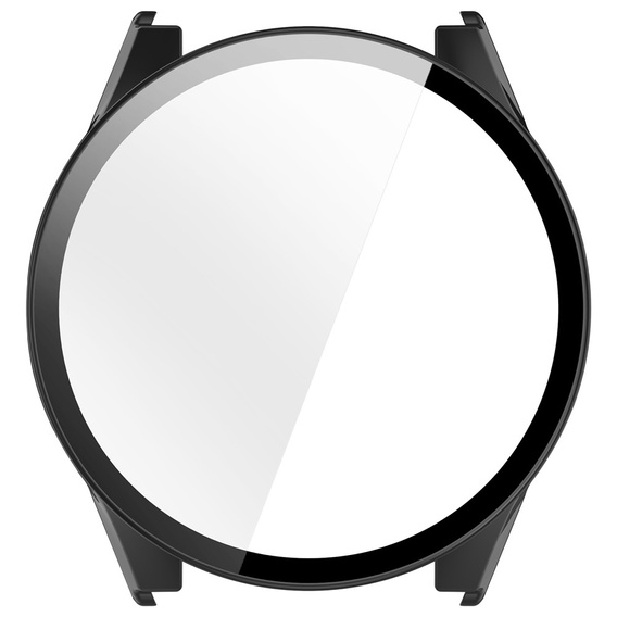 2w1 Etui + Szkło Hartowane do Garmin Forerunner 570 47mm, Czarne