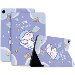 Etui do Samsung Galaxy Tab A9+, space rabbit
