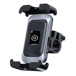 Blavec Uchwyt rowerowy / motocyklowy BV-02 Velo do kierownicy, srebrno-czarny