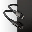Baseus Tungsten PD – kabel USB-C do Lightning 1 m 20W - czarny