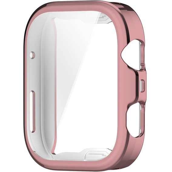 2w1 Etui z Osłoną na ekran do Huawei Watch Fit 4, Różowe