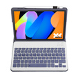 Etui z klawiaturą Bluetooth do Lenovo Idea Tab 11" 2025 TB336FU TB336ZU, fioletowe