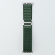 Pasek Nylonowy do Apple Watch 1/2/3/4/5/6/7/8/9/10/SE/Ultra/Ultra 2 42/44/45/46/49mm, Zielony