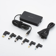 Uniwersalny zasilacz do laptopa Forcell E856 USB-C 90W z wymiennymi końcówkami