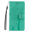Etui z klapką do Xiaomi 13T / 13T Pro, Butterfly, zielone