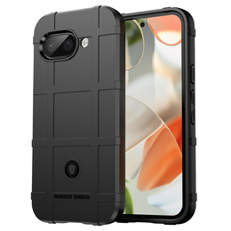 Etui do Google Pixel 9a – z teksturą kratki, czarne