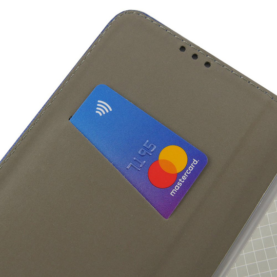  Zestaw Etui Smart Magnet do Samsung Galaxy A53 5G, Granatowe + Szkło