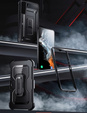 Etui Supcase do Samsung Galaxy S22, Unicorn Beetle Pro, czarne + klips do paska