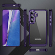 Etui do Samsung Galaxy S24, ERBORD Impact Guard, ciemnofioletowe