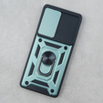 Etui pancerne do Oppo Reno 10 / 10 Pro, CamShield Slide, zielone