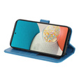Etui z klapką do Samsung Galaxy A53 5G, Mandala, niebieskie