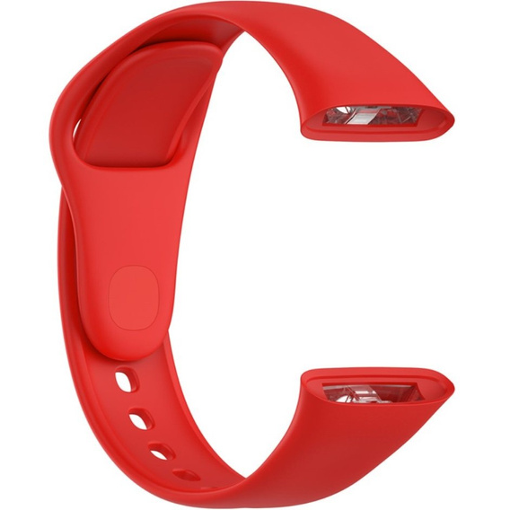Pasek Silikonowy do Xiaomi Redmi Watch 3, Czerwony