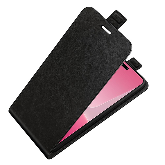 Etui z klapką do Xiaomi 13 Lite, Flip, czarne