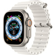 Pasek Silikonowy do Apple Watch 1/2/3/4/5/6/7/8/9/10/11/SE 38/40/41/42mm, Beżowy