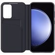 Oryginalne Etui Samsung do Galaxy S23 FE, S View Wallet Cover, Czarne