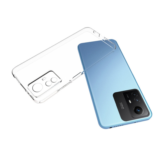 Etui cienkie do Xiaomi Redmi Note 12S 4G, Slim, przezroczyste
