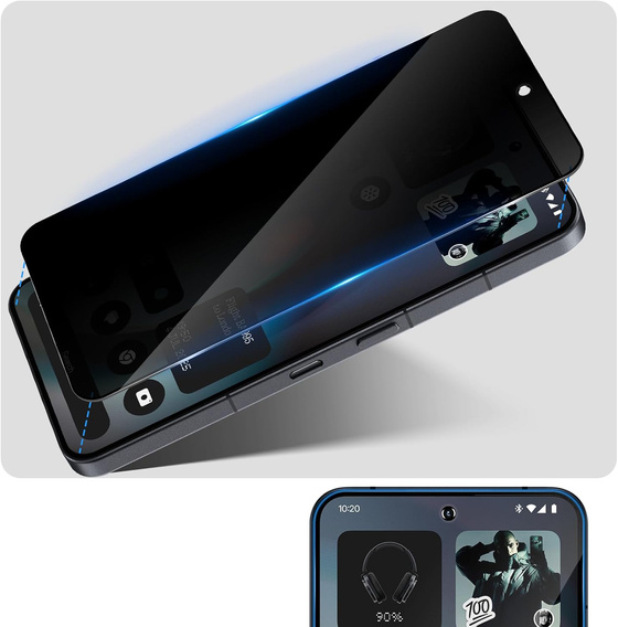 2x Szkło Prywatyzujące do Nothing Phone 3 5G, ERBORD Anti-Spy Hartowane