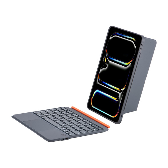Etui z klawiaturą Bluetooth do iPad 11" 2025 A16 (11 gen.) / iPad 10.9" 2022 (10 gen.) – czarne