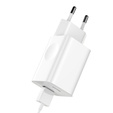 Baseus QC 3.0 – ładowarka sieciowa USB-A 24W, biała
