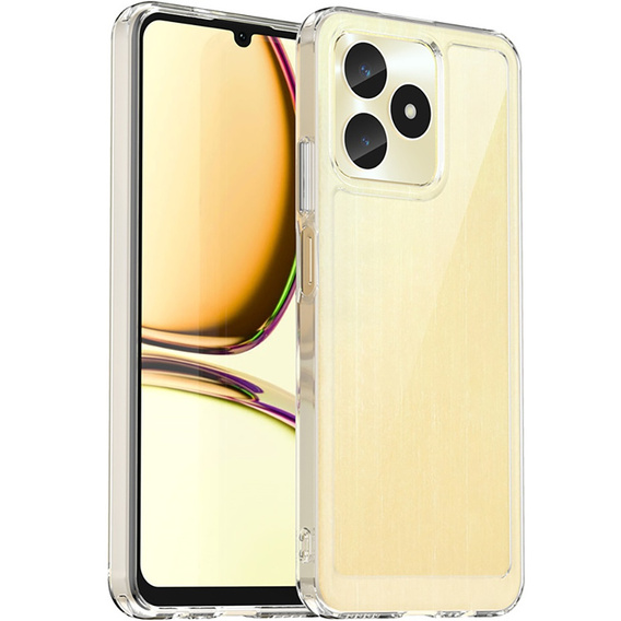 Etui do Realme C51, Fusion Hybrid, przezroczyste