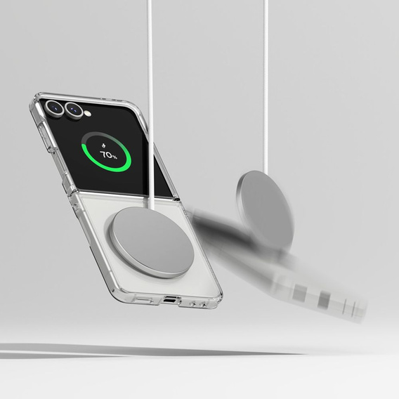 Etui Ringke Fusion MagSafe do Samsung Galaxy Z Flip 7 5G – Przezroczyste