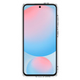Etui z MagSafe Spigen do Samsung Galaxy S24 FE, Ultra Hybrid, przezroczyste / białe + Szkło Hartowane 9H