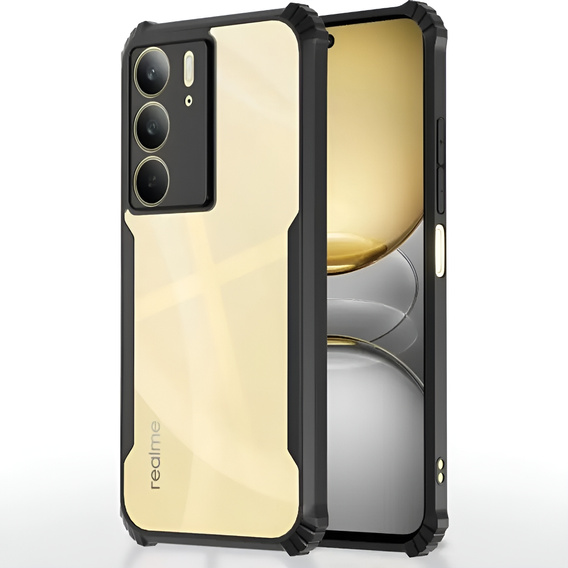 Etui do Realme 14X / Realme C75, AntiDrop Hybrid, czarne