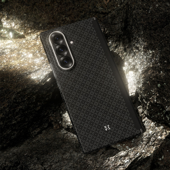 Etui Benks Magnetic Armor Grid Axis Kevlar 1000D (0047) do Samsung Galaxy Z Fold7 – czarny
