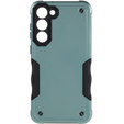 Etui pancerne do Samsung Galaxy S23 Plus, Dual-Layer, zielone