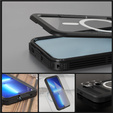 Etui wodoodporne do Samsung Galaxy S24, Redpepper, do MagSafe, czarne
