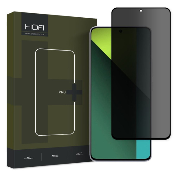 Hofi Szkło Hartowane Anti-Spy do Xiaomi Redmi Note 13 / 13 Pro 4G/5G