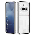 Etui do Nothing Phone 3A, Frame Case, srebrne