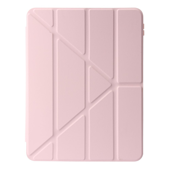 Etui do iPad 11" 2025 A16 (11 gen.) / iPad 10.9" 2022 (10 gen.), Origami, różowe rose gold