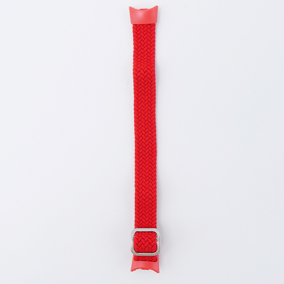 Pasek Nylonowy do Xiaomi Smart Band 10 / 9 / 8, Czerwony