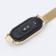 Pasek Bransoleta Milanese do Xiaomi Smart Band 10 / 9 / 8, Złoty