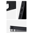 Etui BENKS Kevlar Armor PRO do iPhone 16 Pro, Carbon Fiber 600D D065, do MagSafe, aktywny przycisk – czarne