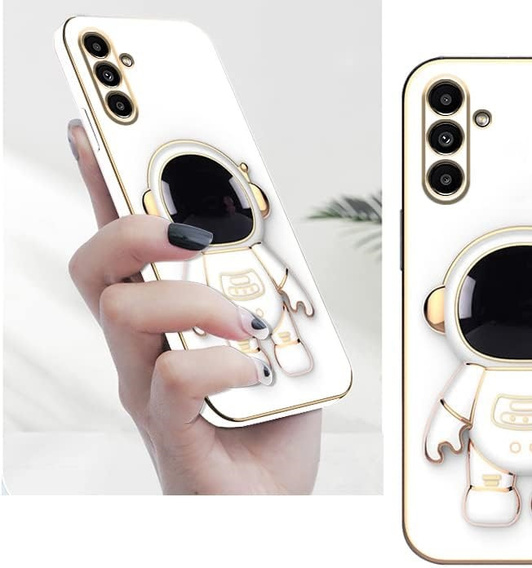 Etui do Samsung Galaxy A56 5G, Astronaut, białe